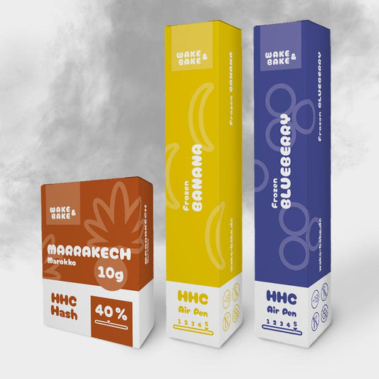 HHC Großpackung Banane Blaubeere Hash